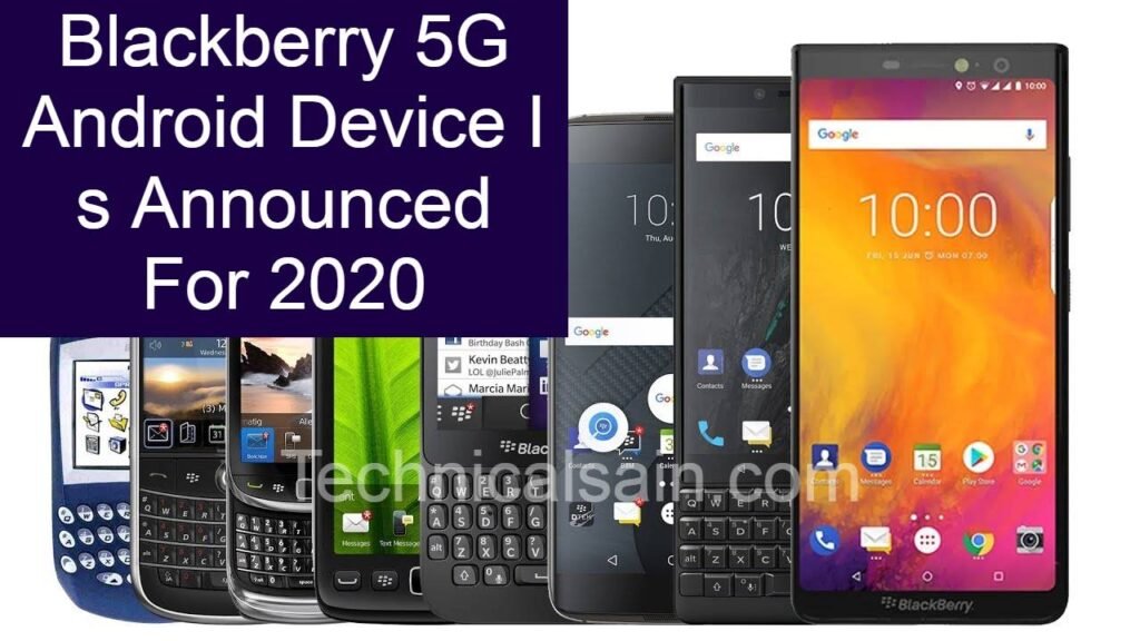 Blackberry 5G Android