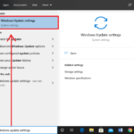 windows update settings