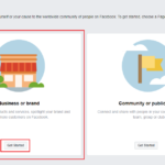 Create Facebook Page.