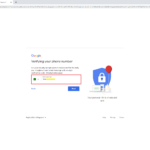 Gmail phone number