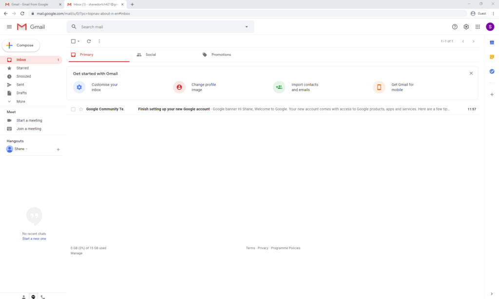 Gmail account
