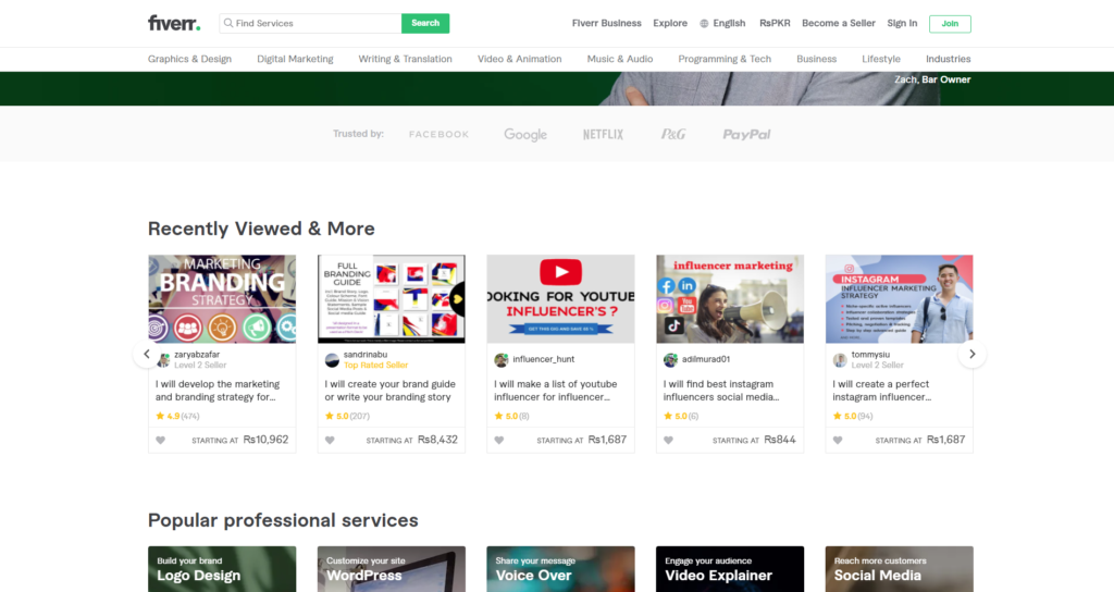Earn money on Fiverr without any skill