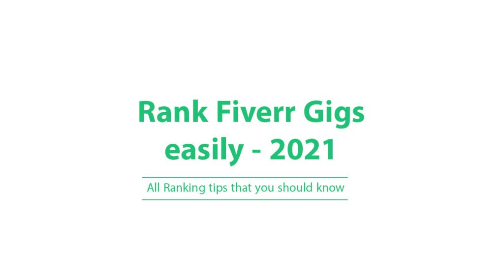 Rank Fiverr Gigs
