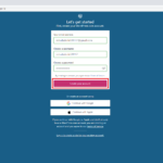 Create account on WordPress