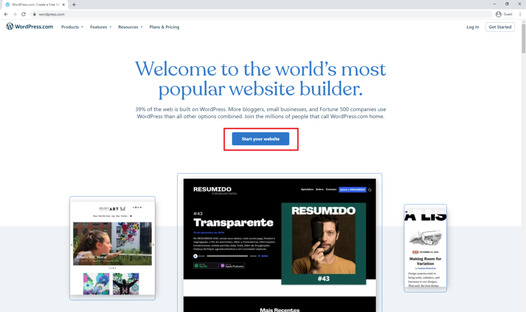 How to start a WordPress blog for free